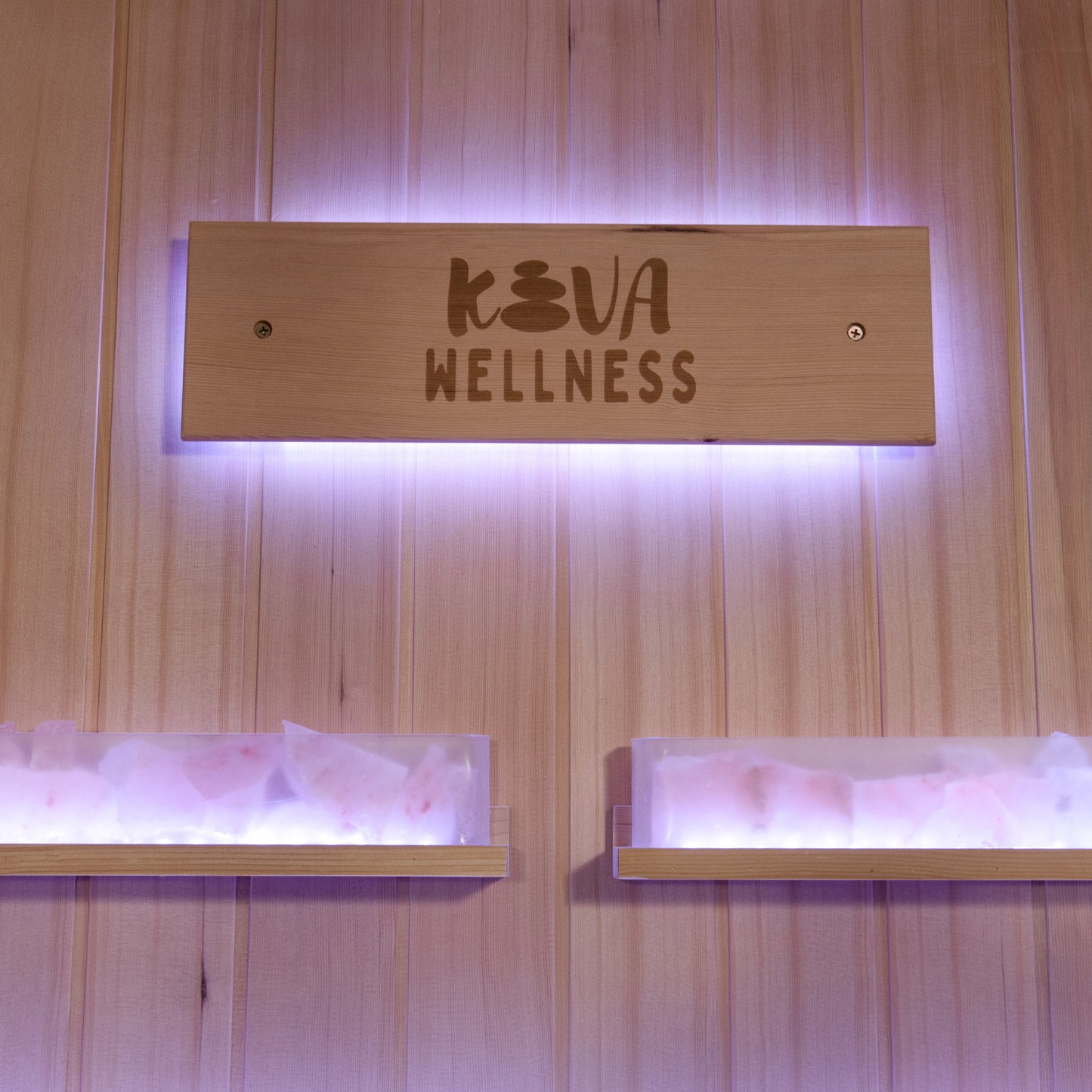 Kiva Reset 3 Person Traditional Double Tier Finnish Sauna - 6kw Heater