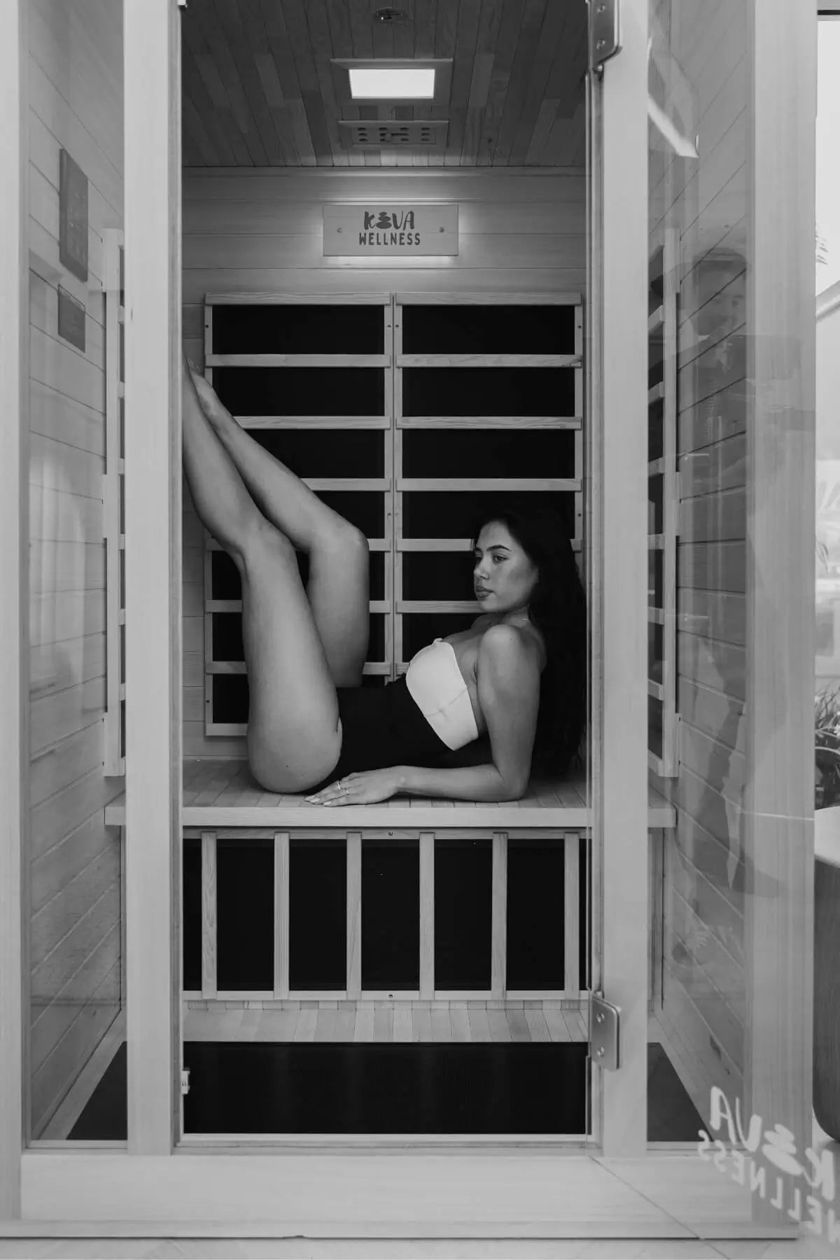 Kiva Rise 2 Person Infrared Sauna & Käldr Ice Bath with 1hp Chiller