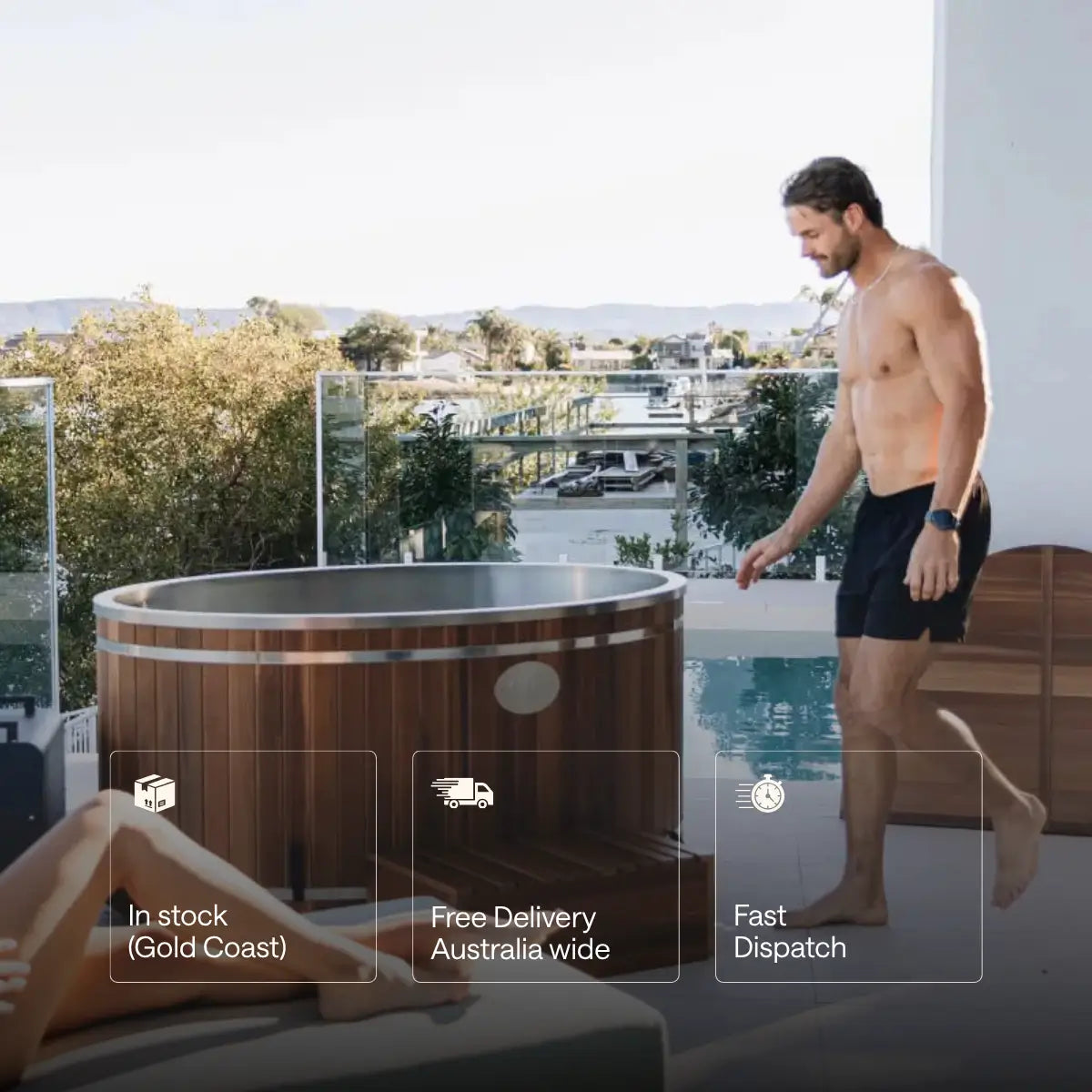 Kiva Energise™ v2.0 Premium Cedar 2 Person Ice Bath