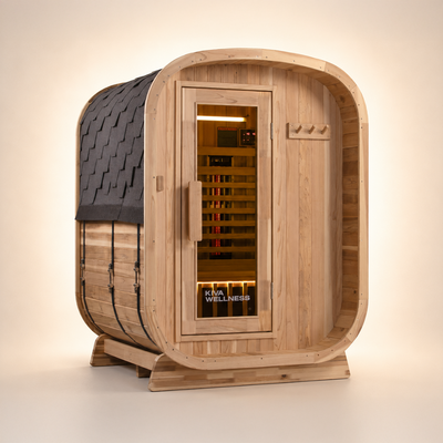 Retreatโข 2-3 Person Outdoor Full Spectrum Infrared Sauna