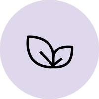 MADE WITH SUSTAINABLE MATERIALS