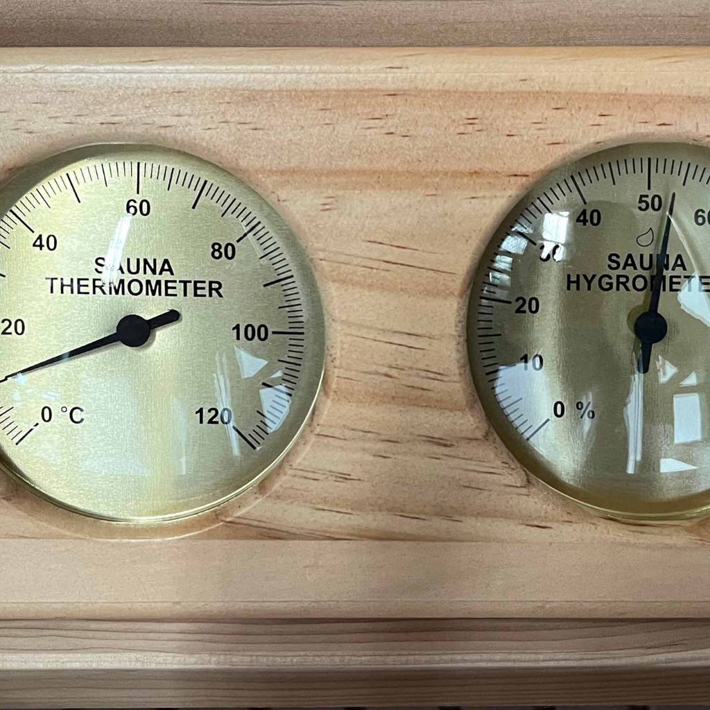 Kiva Reset 3 Person Traditional Double Tier Finnish Sauna - 6kw Heater