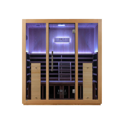 ‍Kiva Radiance 4 Person Full Spectrum Infrared Sauna