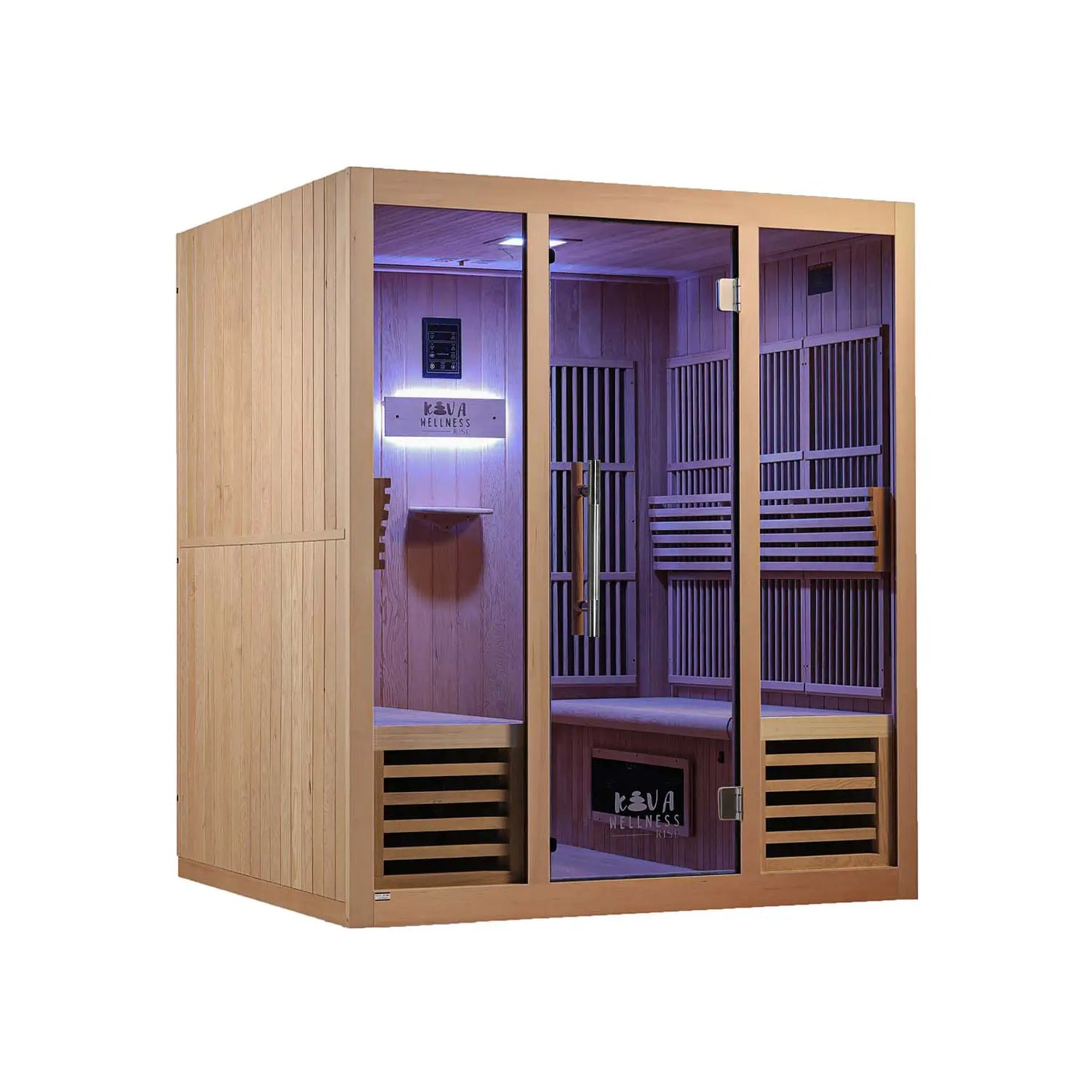 ‍Kiva Rise Far-Infrared Sauna 4 Person