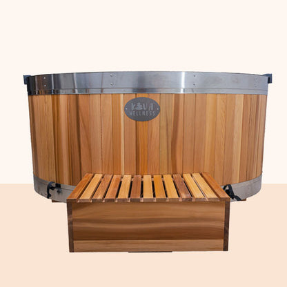 Rise 2 Person Infrared Sauna with Energise Ice Bath