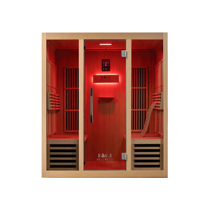 ‍Kiva Rise Far-Infrared Sauna 4 Person