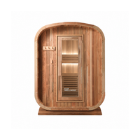 Kiva Ritual™ 2-3 Person Outdoor Traditional Finnish Sauna - 6kW Heater