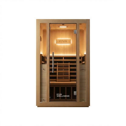 ‍Kiva Radiance™ Pro 2 Person Full Spectrum Infrared Sauna – Smart WiFi Control
