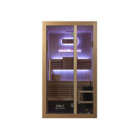 2 Person Traditional Double Tier Finnish Sauna