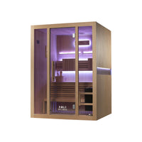 3 Person Traditional Double Tier Finnish Sauna