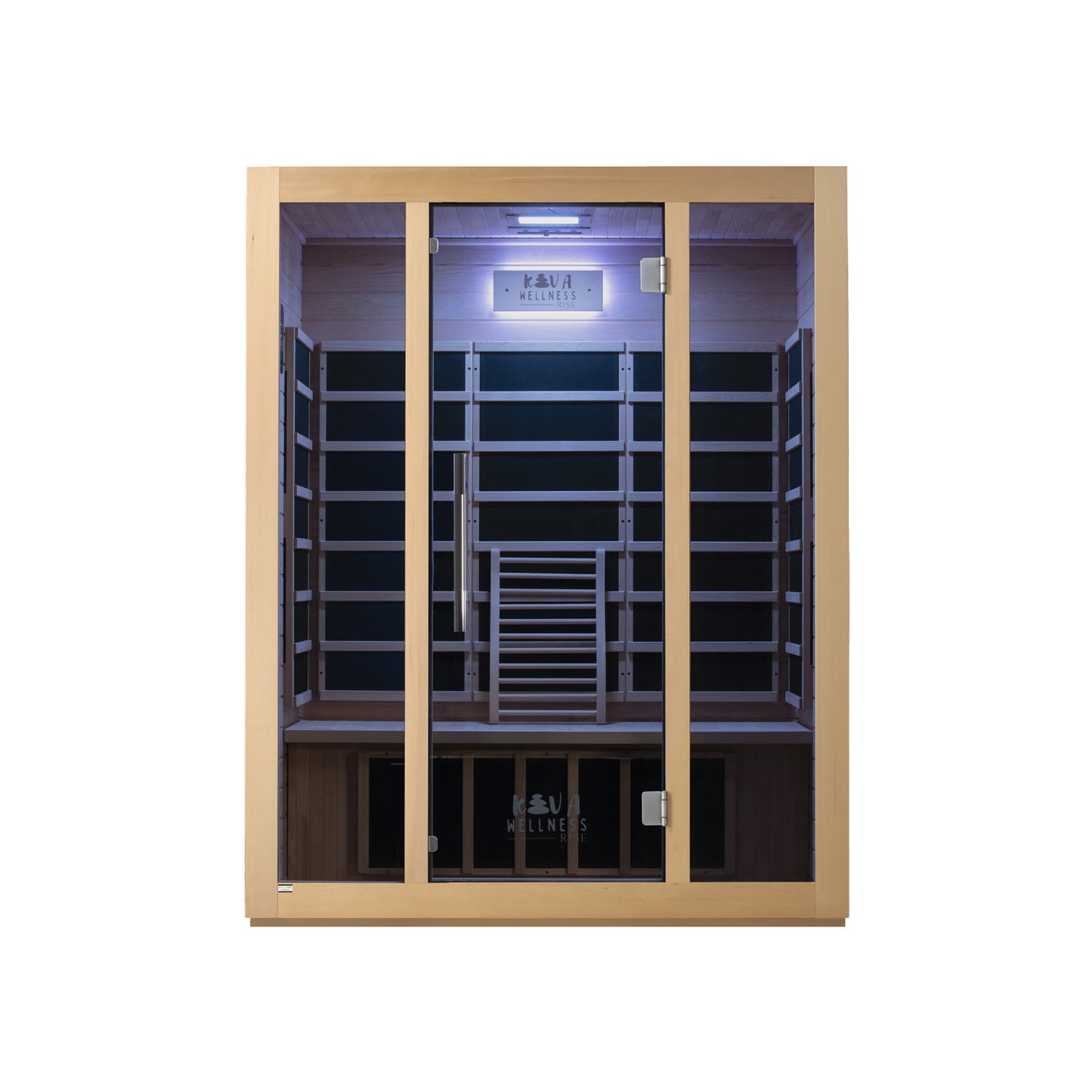 Rise 3 Person Infrared Sauna & Käldr Ice Bath with 1hp Chiller