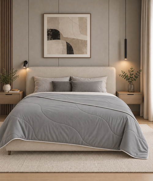 Complete Sleep System | Circadian Sleep Pod® + Grey Cooling Blanket