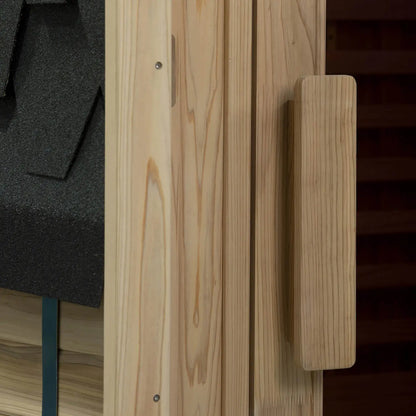 ‍Kiva Retreat Outdoor Full Spectrum Infrared Sauna & Energise v2.0 Ice Bath with 1hp Chiller