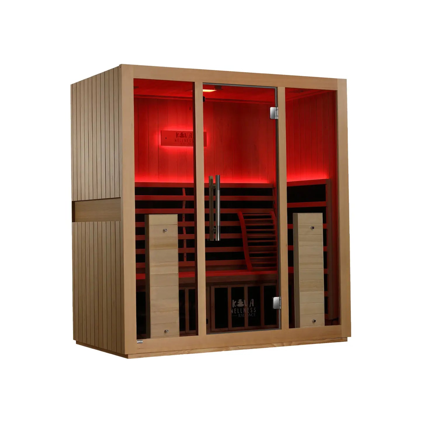 ‍Kiva Radiance 4 Person Full Spectrum Infrared Sauna