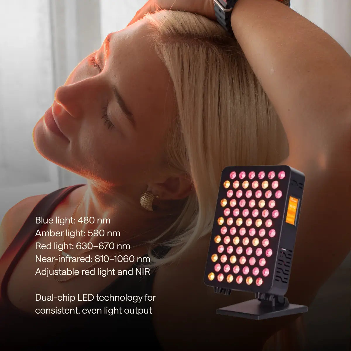 Solace Glow Red Light Therapy Panel