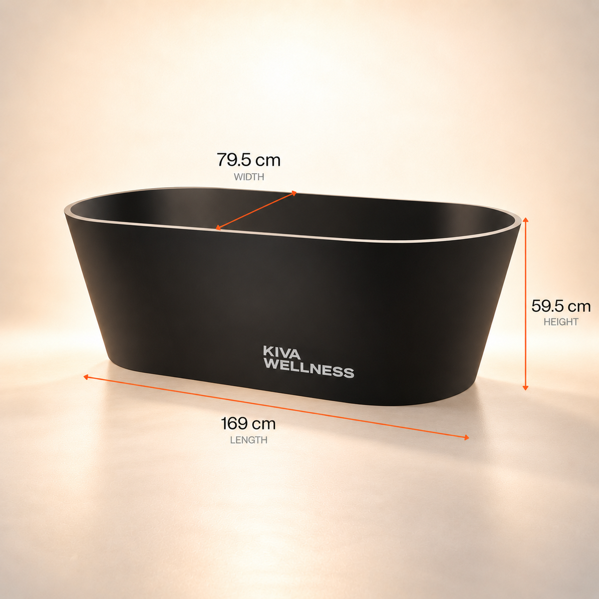 Käldr Ice Bath Black+ Chiller
