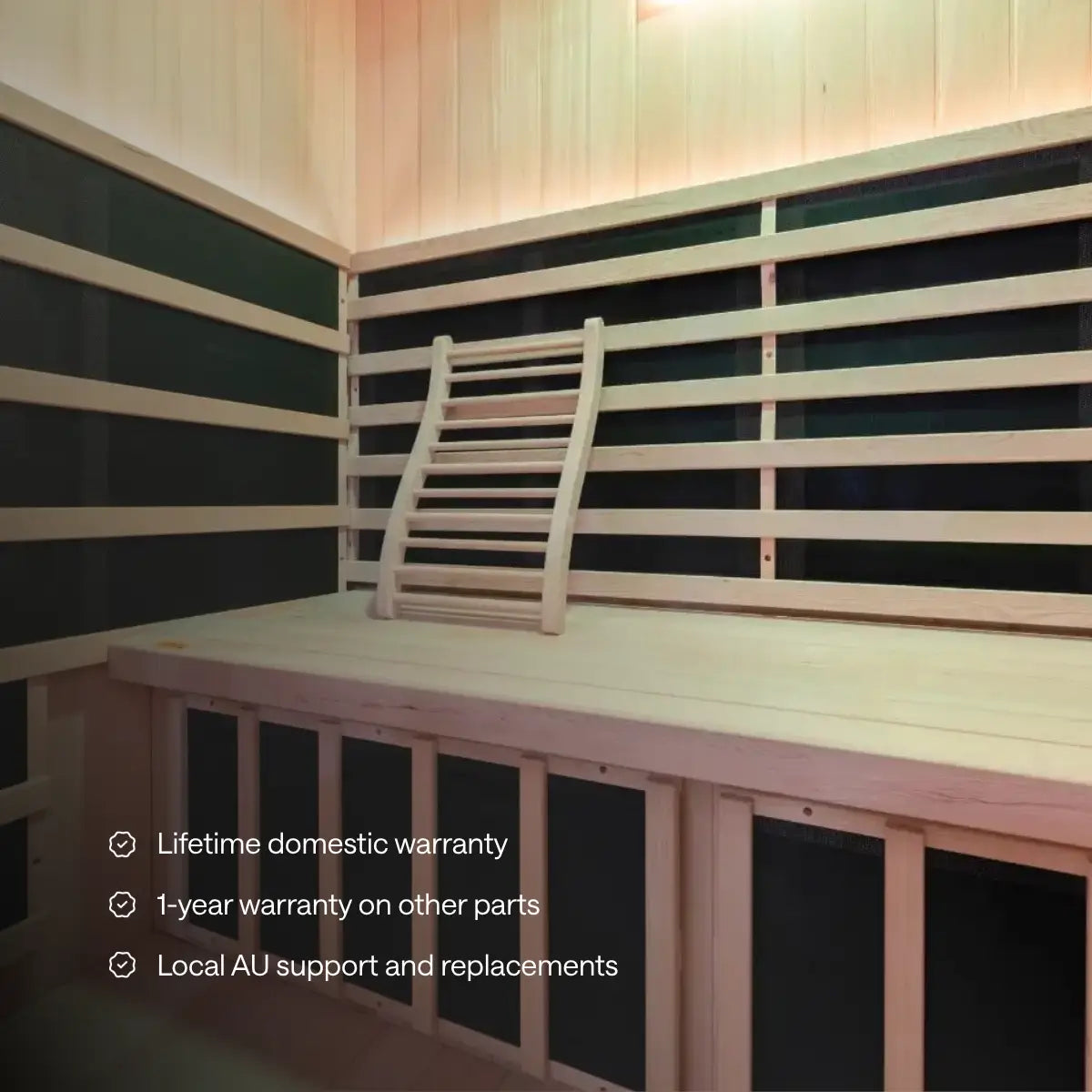 ‍Kiva Radiance™ Pro 4 Person Full Spectrum Infrared Sauna – Smart Wifi Control
