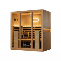 ‍Kiva Radiance™ Pro 4 Person Full Spectrum Infrared Sauna – Smart Wifi Control