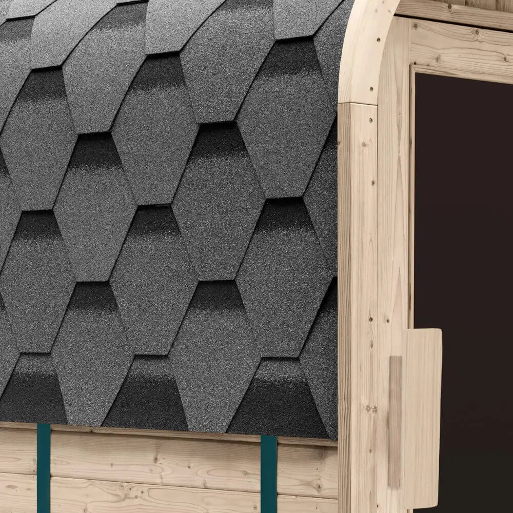 ‍Kiva Retreat Outdoor Full Spectrum Infrared Sauna - 2 to 3 Person