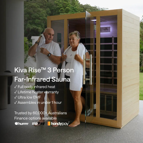 Kiva Rise™ 3 Person Far-Infrared Sauna