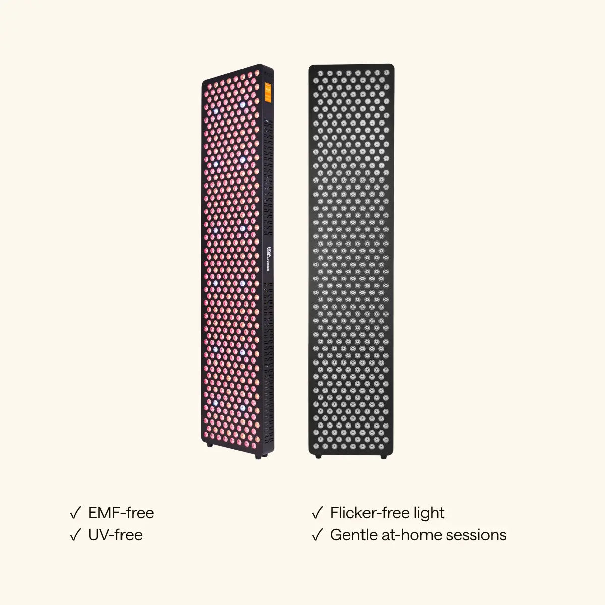 Solace Halo Red Light Therapy Panel with Floor Stand Bundle