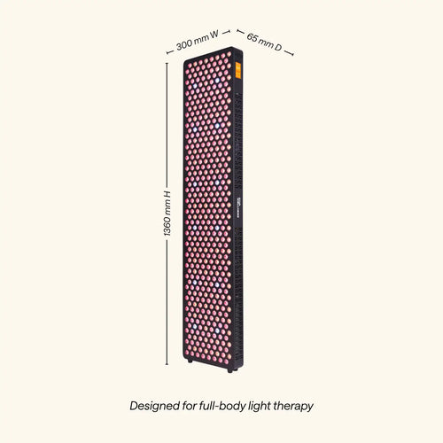 Solace Halo Red Light Therapy Panel with Floor Stand Bundle