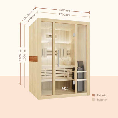 Reset Traditional Sauna 4 Person