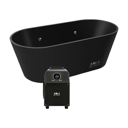 ‍Kiva Radiance 2 Person Full Spectrum Sauna & Käldr Ice Bath with 1hp Chiller