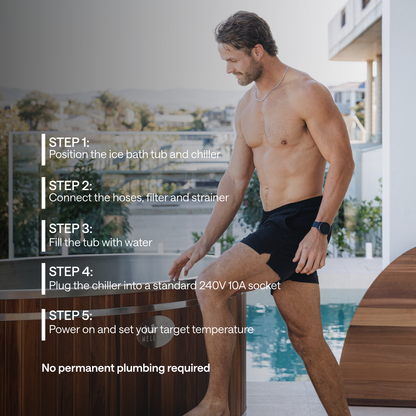 Energise V2.0 Premium Cedar Ice Bath | 2 Person