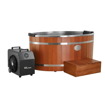 ‍Kiva Energise™ Premium Cedar 2 Person Ice Bath