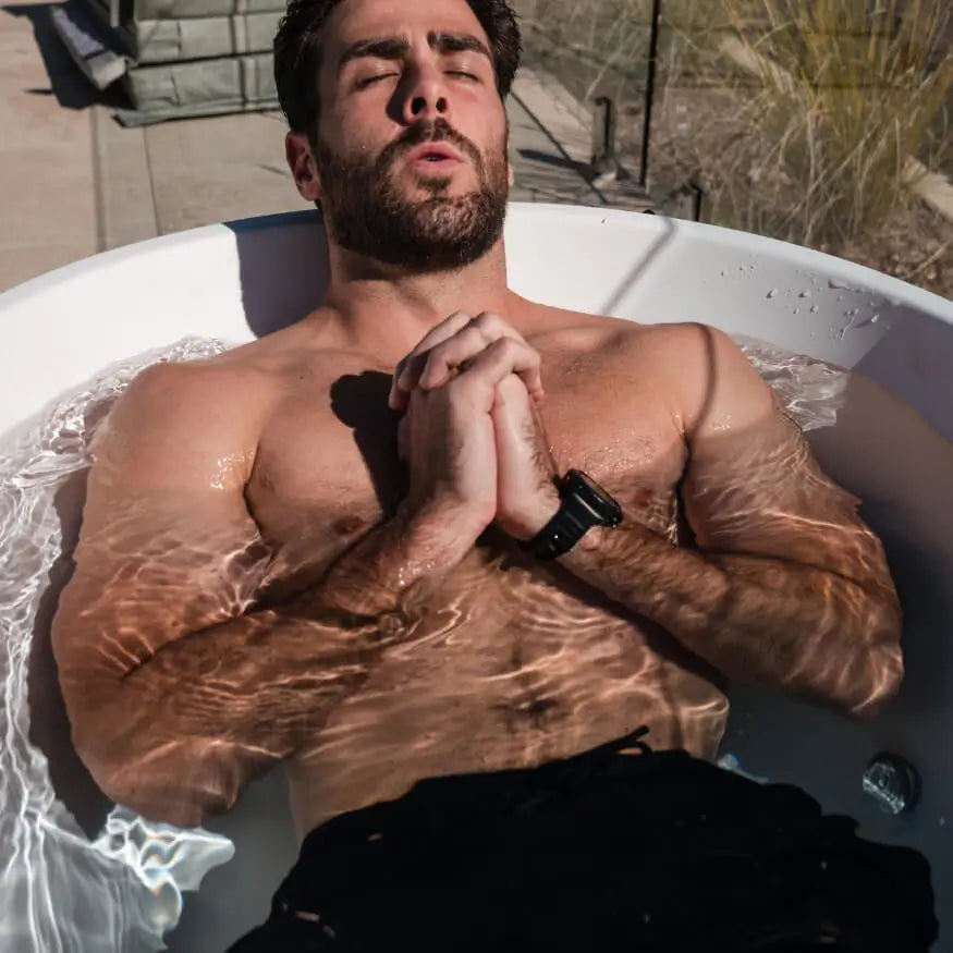 Kiva Käldr Ice Bath — 1HP Chiller (Black / White)