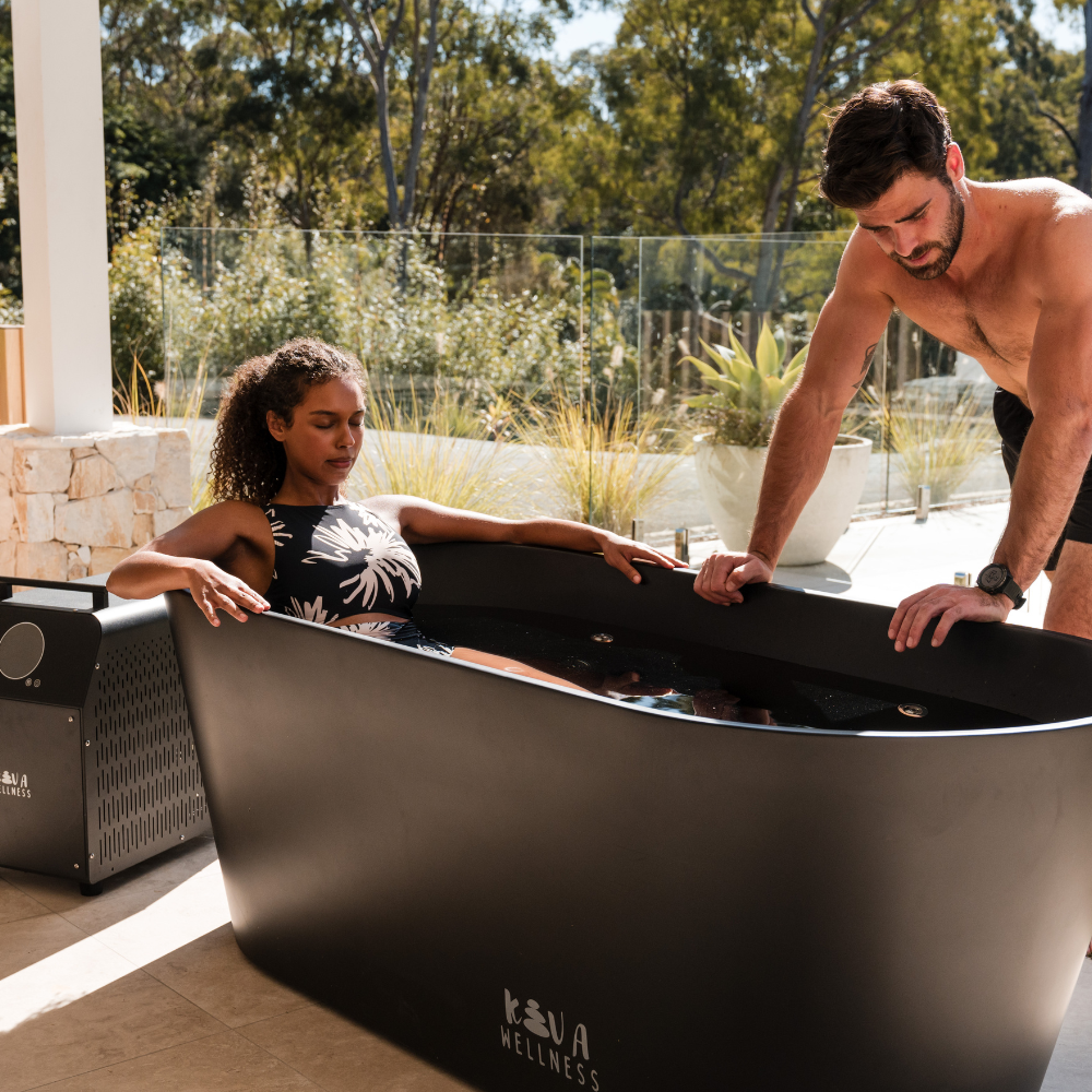 ice bath couple