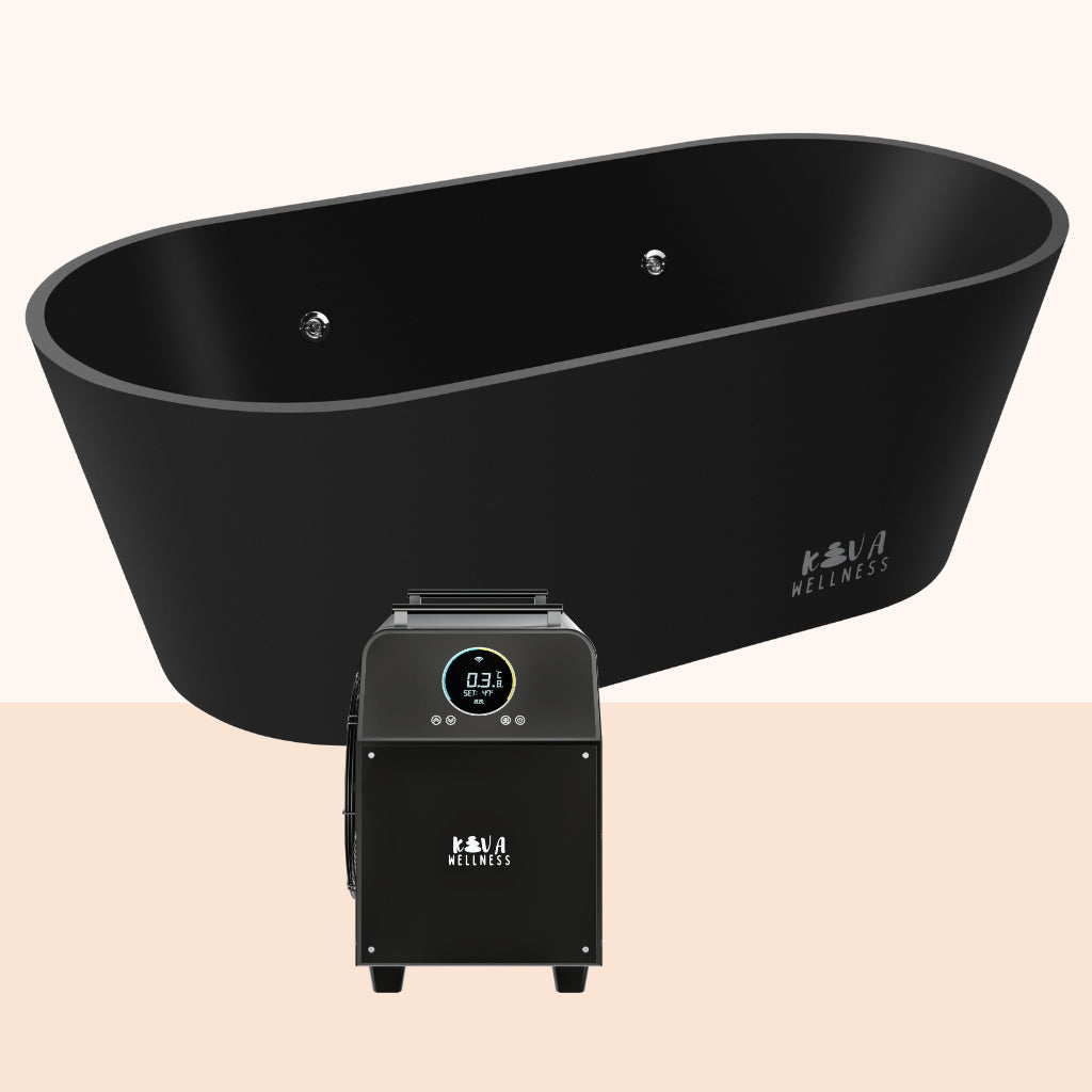 Käldr Ice Bath (Black) With 0.8HP Real Ice Chiller