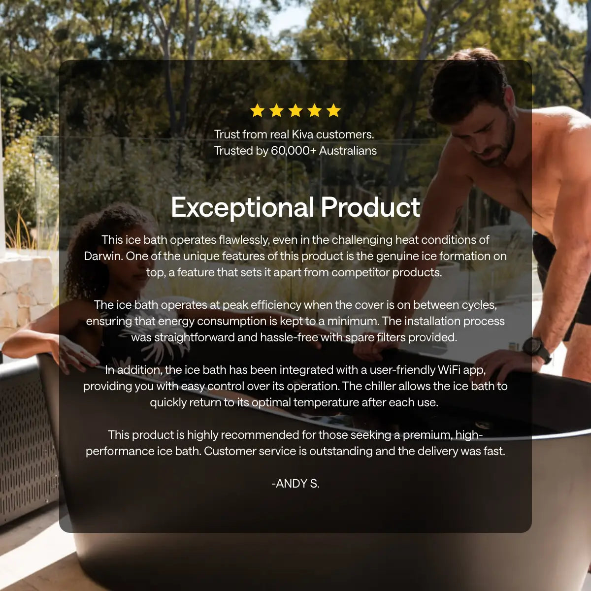 Kiva Käldr Ice Bath — 2HP Chiller (EOFY)