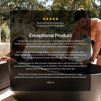 Kiva Käldr Ice Bath — 2HP Chiller (EOFY)