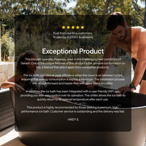 Kiva Käldr Ice Bath — 2HP Chiller (EOFY)