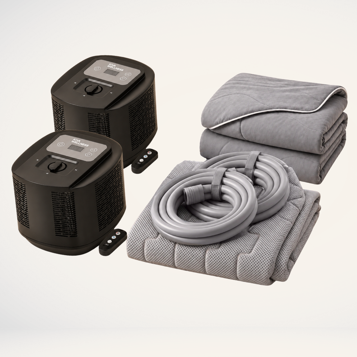 Complete Sleep System | Circadian Sleep Pod® + Grey Cooling Blanket