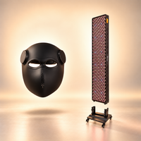 Halo Red Light Therapy Panel + LED Face Mask Bundle