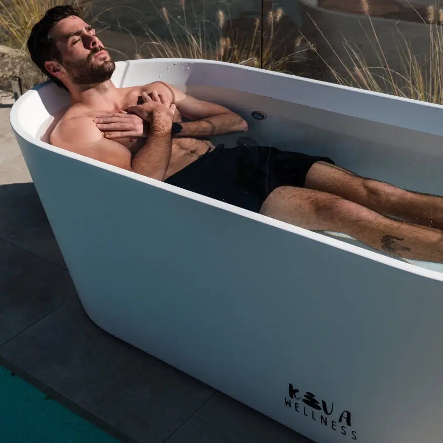 Kiva Käldr Ice Bath — 0.8HP Chiller (Black / White)