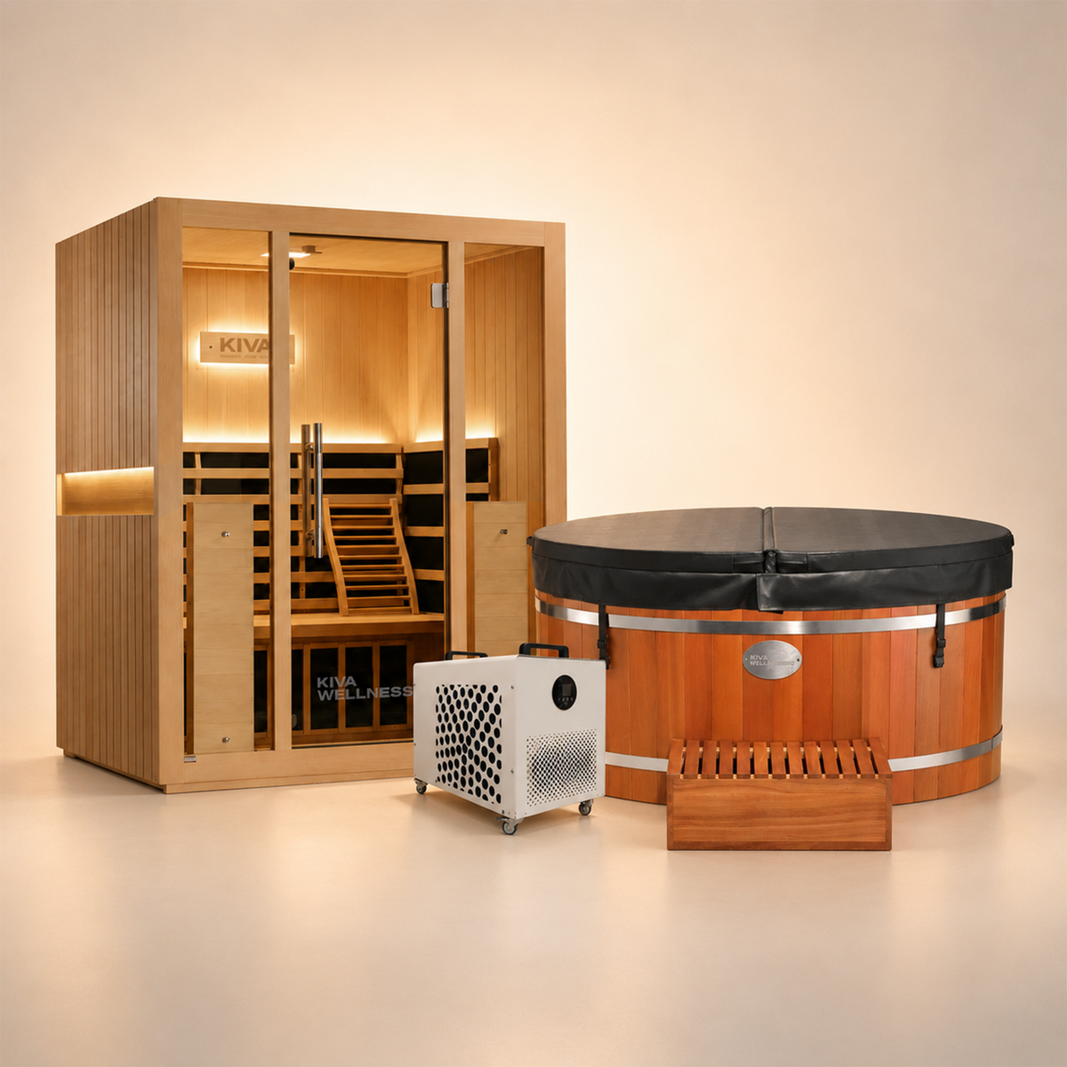 Energise & Chiller + Radiance Sauna Bundle