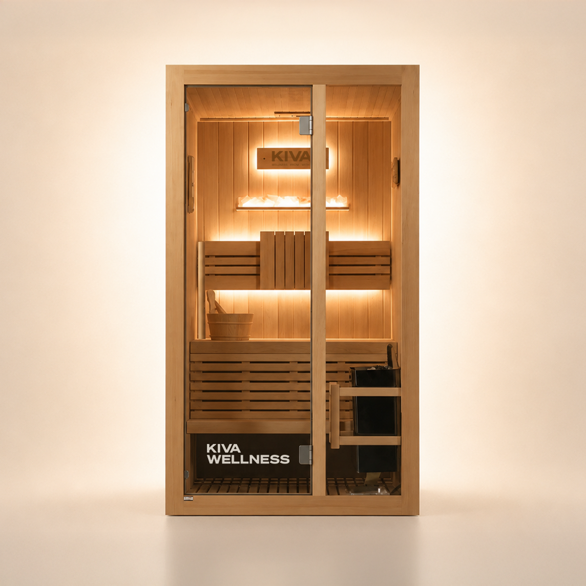 Reset™ 2 Person Traditional Finnish Sauna - 4.5kW Heater