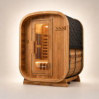 Retreat™ 2-3 Person Outdoor Full Spectrum Infrared Sauna