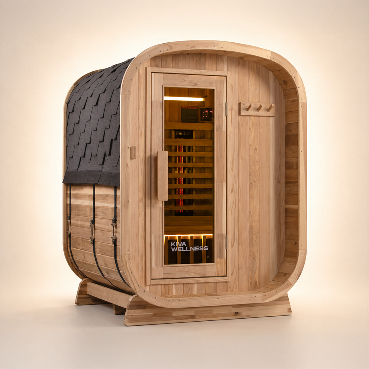 Retreat™ 2-3 Person Outdoor Full Spectrum Infrared Sauna