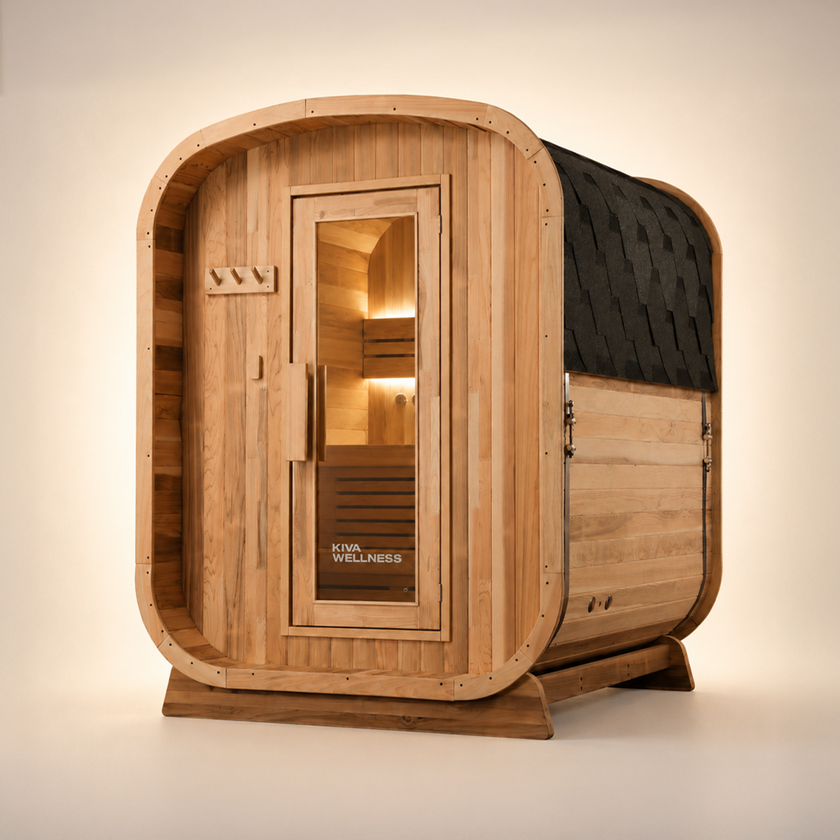 Ritual™ 3 Person Timber Front Outdoor Finnish Sauna