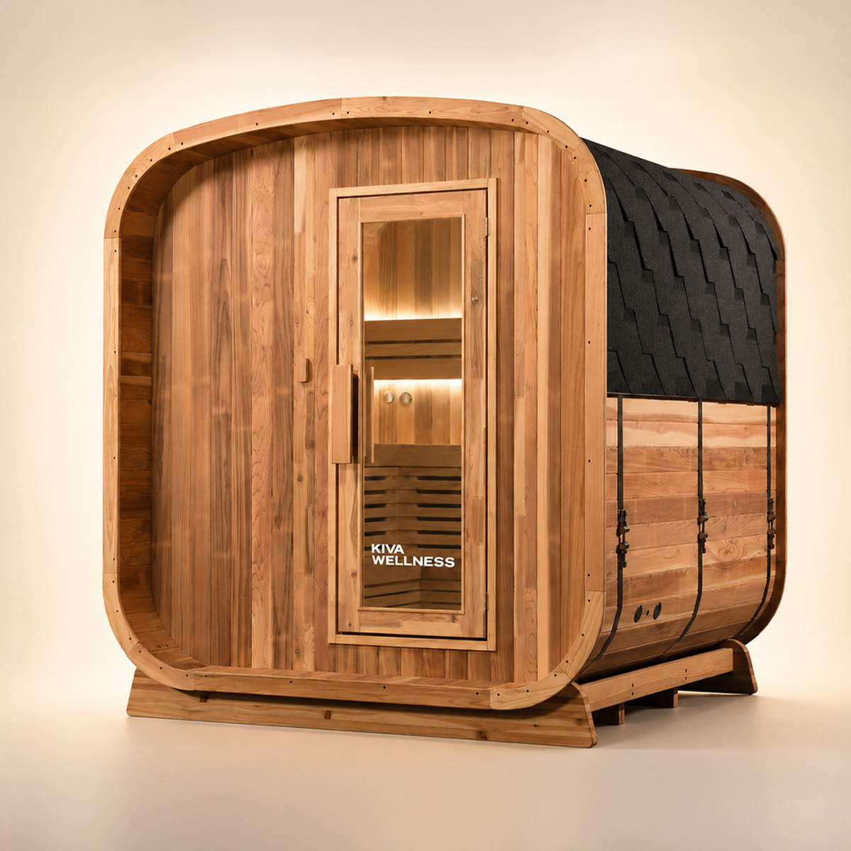 Ritual™ 6 Person Timber Front Outdoor Finnish Sauna