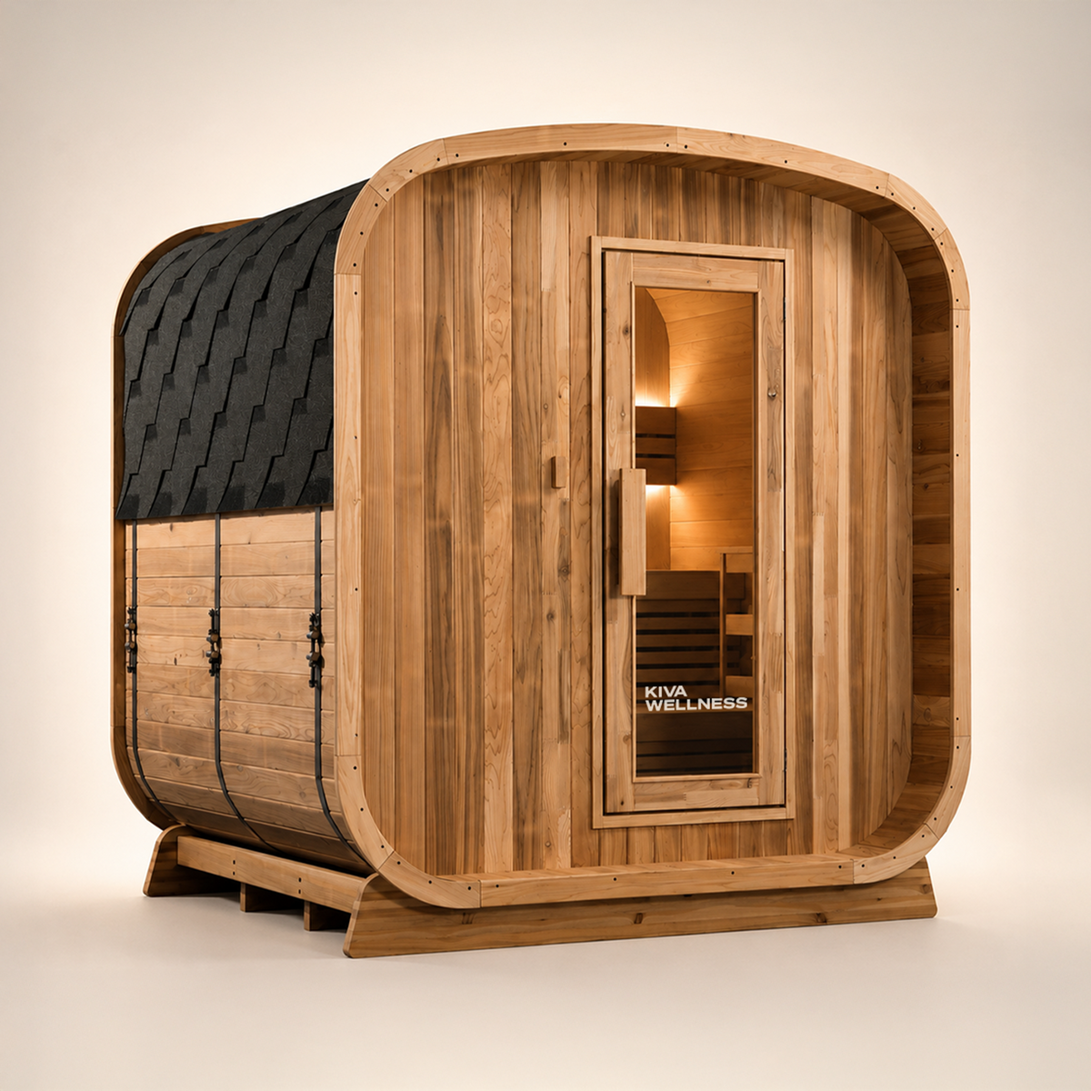 Ritual™ 6 Person Timber Front Outdoor Finnish Sauna