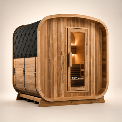 Ritual™ 6 Person Timber Front Outdoor Finnish Sauna