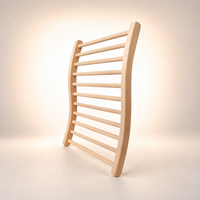 Ergonomic Sauna Backrest