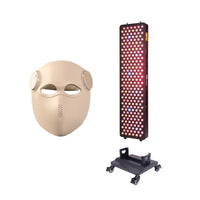 Solace Luma Red Light Therapy Panel with Floor Stand & LED Face Mask Bundle