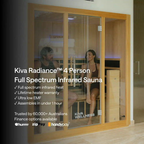 ‍Kiva Radiance™ 4 Person Full Spectrum Infrared Sauna